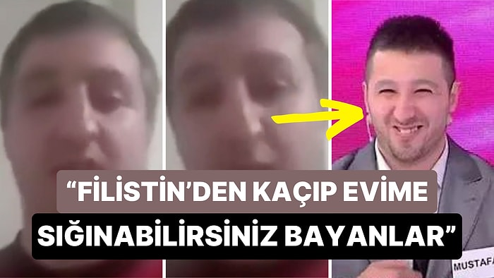 "Ben Ne Zaman Evleceğim Seda Hanım" Sözleriyle Hafızalara Kazınan Mustafa Filistin Videosu ile Gündem Oldu