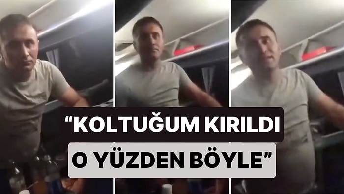 Muavin Tek Başına Oturmak İçin İki Bilet Alan Yolcunun Boş Koltuğuna Yoldan Başka Birini Alınca Tartışma Çıktı