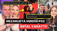 Kısmetse Olur ile Tanınan Tolga'nın Şahsi Meselemiz Filmi İçin Gerçek Mezarlıkta Poz Vermesi Tepki Çekti!