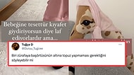 Küçük Kızıyla Birlikte Oyuncaklarını da Tesettüre Sokan Kadının Videosu Olay Oldu!