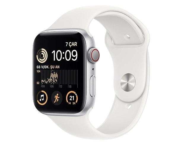 1. Apple Watch SE (2. Nesil) [GPS + Cellular 44 mm] Akıllı Saat