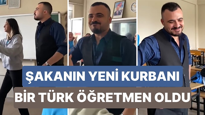 Kavga Ediyormuş Gibi Yapıp Öğretmenlerine Sürpriz Yapma Şakasının Yeni Kurbanı Bir Türk Öğretmen Oldu