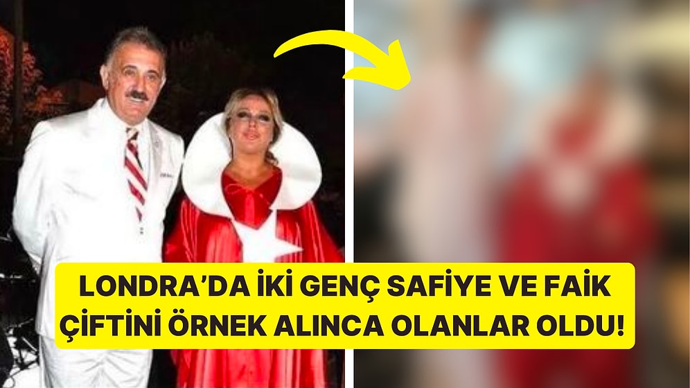 İki Genç, Safiye Soyman ve Faik Öztürk'ün İkonik Cumhuriyet Bayramı Kostümünden Esinlenince Olanlar Oldu!