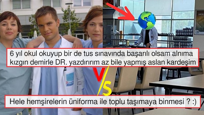 Yurtta Yemeğe Doktor Önlüğüyle İnen Öğrenciye Gelen Yersiz Tepki Tartışma Yarattı: "Tıpçı Egosu"