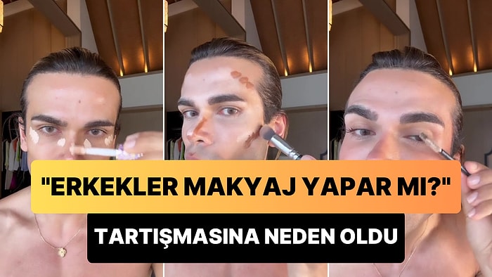 Lüks Harcamaları ile Bilinen 'Mr.Thecan' Yaptığı Makyaj ile 'Erkek Makyaj Yapar mı?' Tartışmasına Neden Oldu