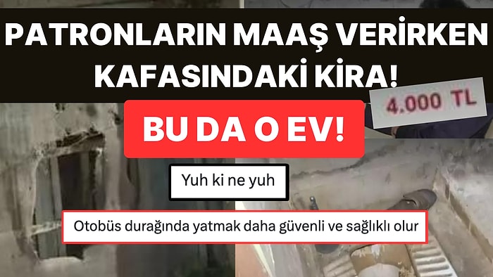 Şişli'de 4 Bin Lira Kira İstenen Harabe Ev Sosyal Medyayı Karıştırdı!