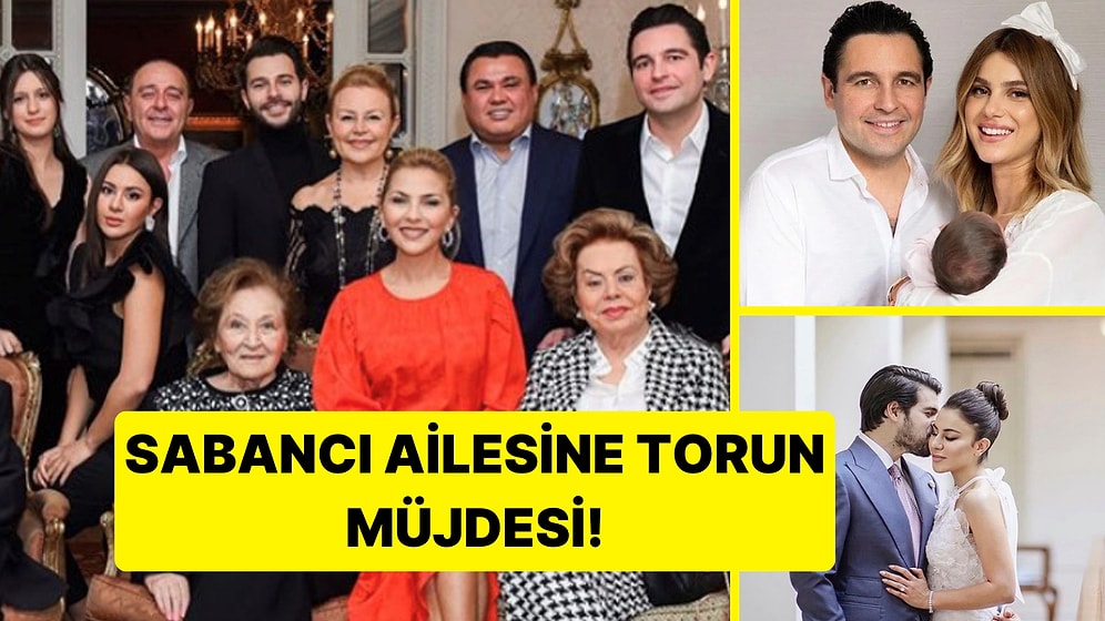 Sabancı Ailesi Genişliyor! Arzu Alara'dan Sonra Bir Kız Torun Daha Geliyor