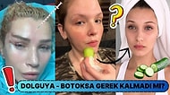 TikTok Fenomeninin Dermatologlara Açıklama Yaptıran Güzellik Hilesi! Salatalık Botoks Yerine Geçer mi?