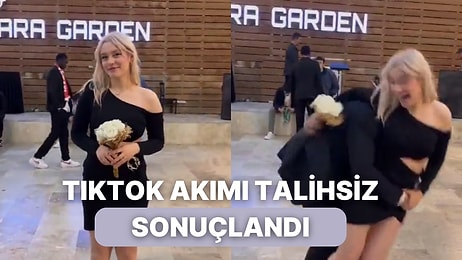 TikTok Akımını Denemek İsteyen Çiftin Videosu Planladıkları Gibi Gitmeyince İzleyicilerden Tepki Geldi