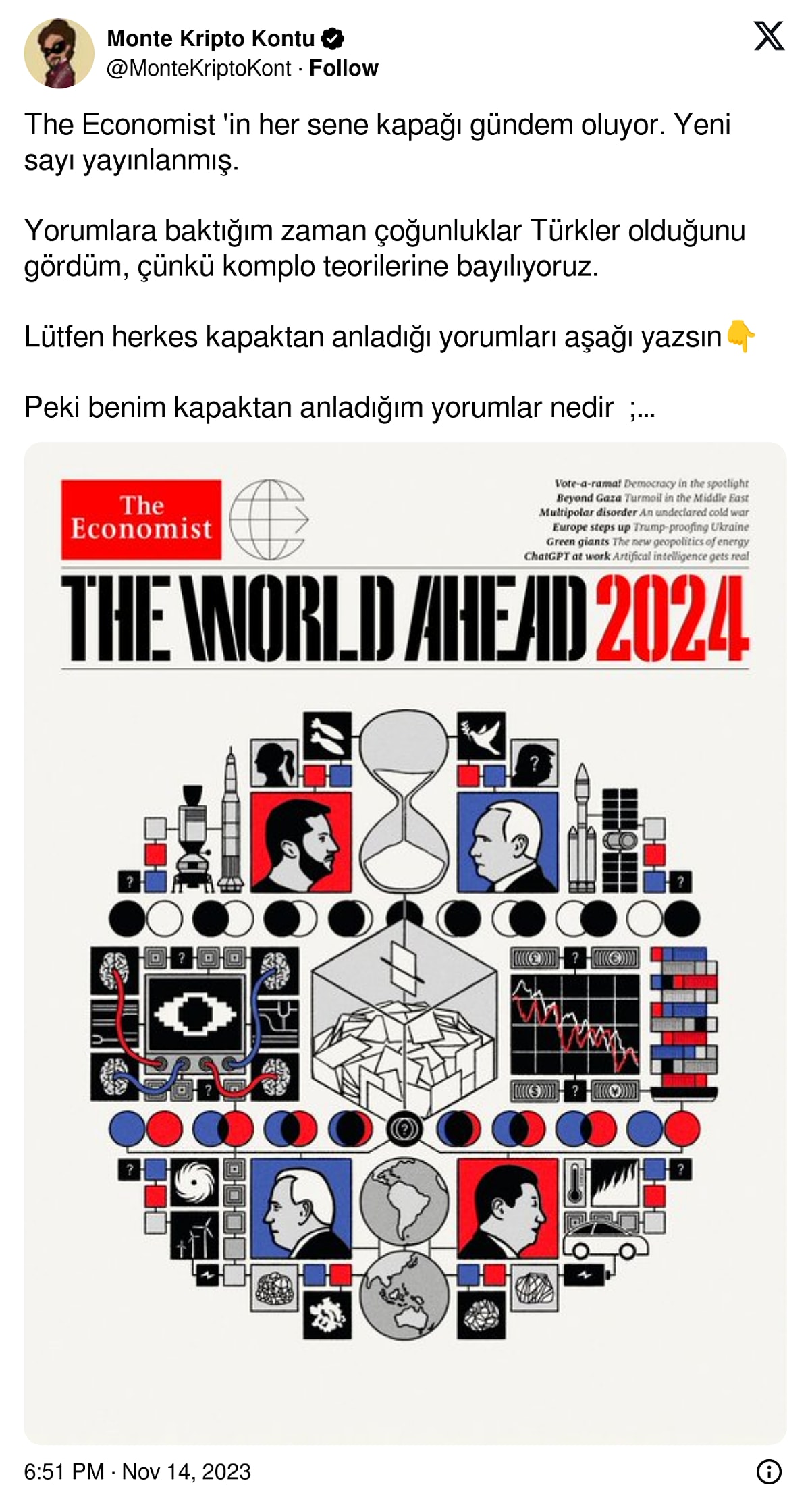 The Economist'in Kapağı En Çok Etkileşimi Türkiye'den Aldı Bazıları Ti