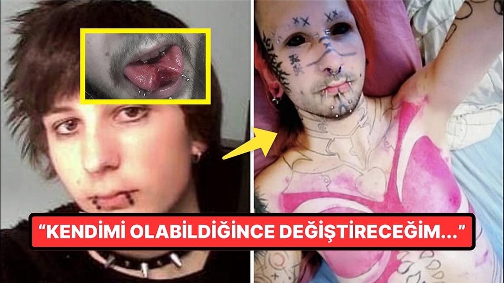 İnsanlardan Nefret Ettiği İçin Envai Çeşit Operasyon Geçirerek Şeytana Benzemeye Çalışan Adam