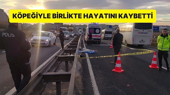 Tekirdağ’da Kahreden Kaza: Gezdirmeye Çıktığı Köpeği ile Birlikte Hayatını Kaybetti