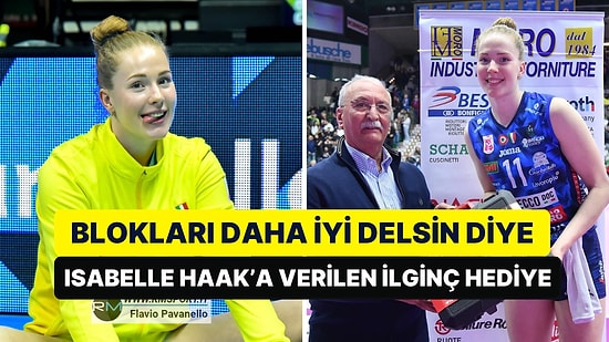 Maçın Oyuncusu Seçilen Isabelle Haak'a Verilen İlginç Hediye Goygoycuların Dilinde