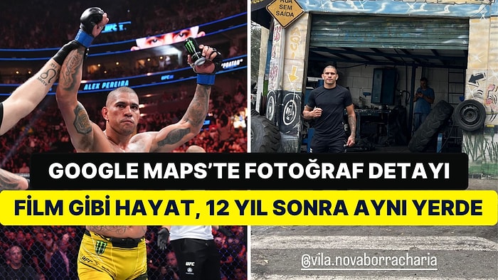 Kafes Dövüşçüsü Alex Pereira'nın 12 Yıl Önce Çalıştığı Lastikçide Paylaştığı Fotoğraf Gözlerinizi Yaşartacak