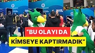 Konyalım Yürü Şarkısında Galibiyeti Kutlayan Maskota Rakip Basketbolcuların Saldırdığı İddia Edildi