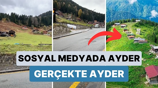 Ayder Yaylası'nın Sosyal Medyada Paylaşılan Görüntülerine Aldanan Kadın Yaşadığı Hayal Kırıklığını Paylaştı