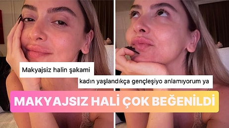 Doğallığıyla Herkesi Büyüleyen Hadise'nin Makyajsız Pozlarına Sosyal Medyada Beğeni Yağdı