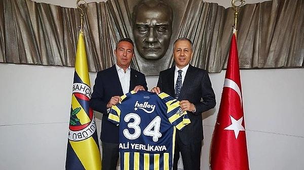 Fenerbahçe ve Kulüpler Birliği Başkanı Ali Koç, son günlerde futbol maçlarında bahis şikesi yapıldığı ve kara para aklandığı iddiası sonrasında İçişleri Bakanı Ali Yerlikaya’ya mektup yazdı.