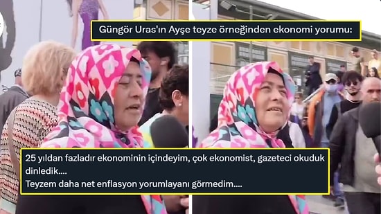 'Ekonomistlerden Daha İsabetli' Denilen Teyzenin Enflasyon Yorumu Olay Oldu!