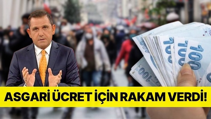 Fatih Portakal 'Tekten Gidecekler' Dedi, Asgari Ücret Kulisini Paylaştı! '18 Bin Telaffuz Edilmiş Fakat...'