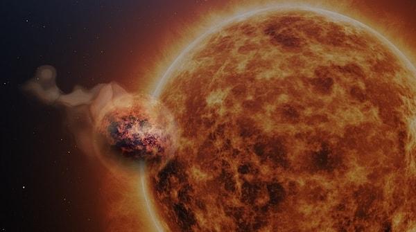 NASA'nın James Webb Teleskobu, Dünya'dan 212 ışık yılı uzaklıkta, kumdan oluşmuş bulutlara sahip, tuhaf bir gezegen keşfetti.