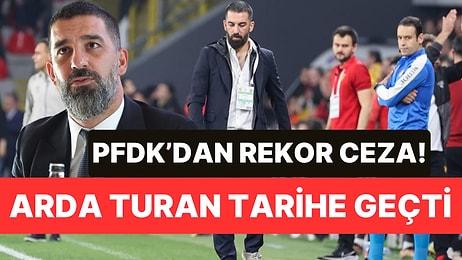 Arda Turan, Teknik Direktör Olarak Türk Spor Tarihine Geçti: PFDK'dan Rekor Ceza