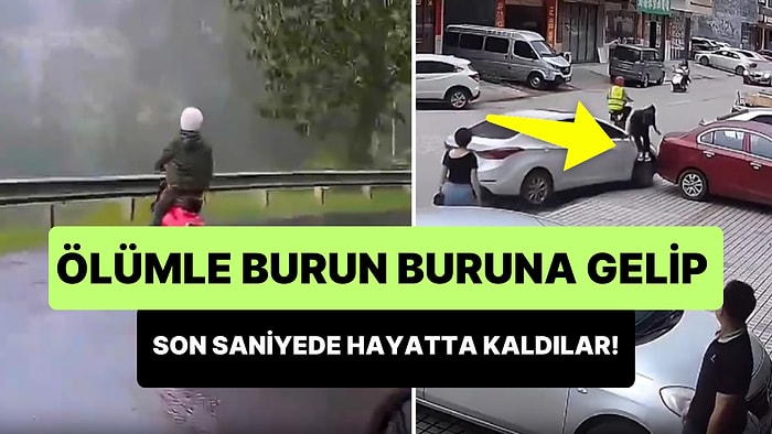 Ölümle Burun Buruna Gelip Son Saniyede Hayatta Kalan İnsanların 'Öldürmeyen Allah Öldürmüyor' Dedirten Anları