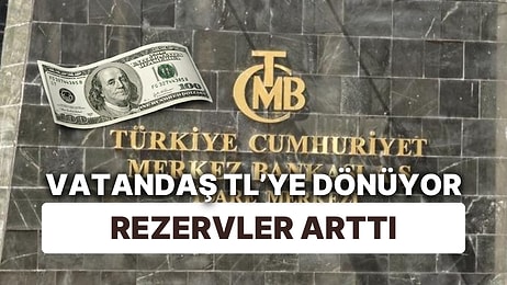 Vatandaş TL'ye Dönüyor! KKM Düştü, Döviz Azaldı, Merkez'e Yaradı: Rezervler Arttı