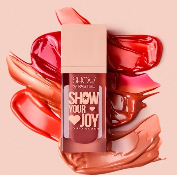 8. Show By Pastel Show Your Joy Liquid Blush - Likit Allık 55