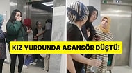 Ankara-Çubuk KYK Kız Öğrenci Yurdundaki Asansör Üçüncü Kattan Zemine Çakıldı!