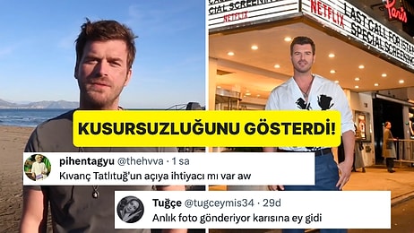 Kıvanç Tatlıtuğ'un Telefonu Çıkarıp Açı Bile Ayarlamadan Kendini Çektiği Anlar Sosyal Medyada Gündem Oldu!