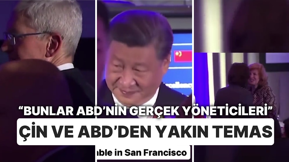 Dedikodulara Son Nokta: 'Dünyayı Yönetenler' Çin Devlet Başkanı'nın ABD Toplantısında Ortaya Çıktı!