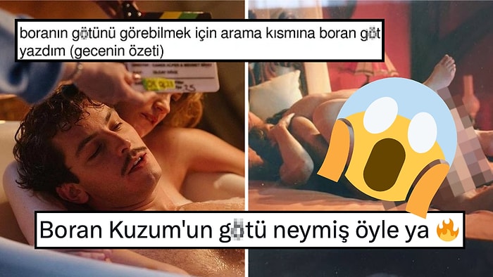 'Bihter' Filminde Rüzgar Estiren Boran Kuzum'un Çıplak Popo Sahnesi Twitter'ı Salladı