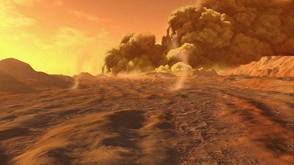 Özellikle Perseverance, çevresindeki kayaları inceleyecek, Mars'taki hava hortumları olarak bilinen "toz şeytanlarını" ve bulutları gözlemleyecek.