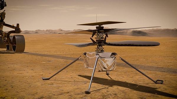 Perseverance'a eşlik eden Ingenuity Helikopteri ise bu süreçte uçuş yapmayacak ve renkli kamerasını kullanarak Mars'ın zorlu yüzey koşullarından biri olan kum hareketlerini inceleyecek.