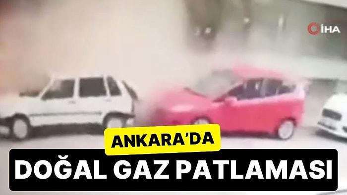 Ankara’da Doğal Gaz Patlaması: 1 Kişi Ağır Yaralandı