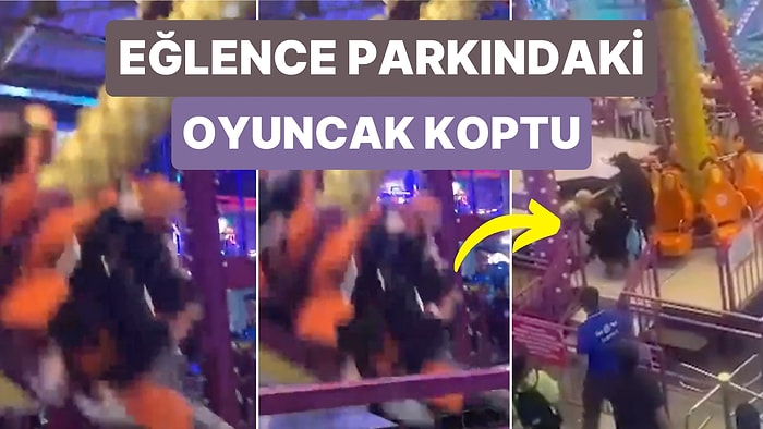 Bursa'da Bir Alışveriş Merkezinin Eğlence Alanındaki Oyuncak Koptu!