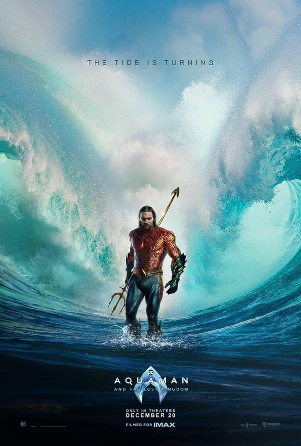 "Aquaman and the Lost Kingdom" DC Comics'in uyarlamaları arasında yerini alacak olan ve merakla beklenen bir Amerikan süper kahraman filmi.