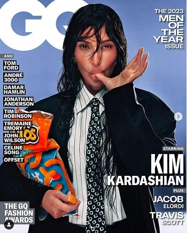 Peki GQ tarafından seçilen "Men of the Year" bu sene kim oldu biliyor musunuz? Evet, yanlış görmediniz. Kim Kardashian!