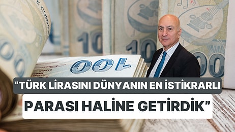 Mahfi Eğilmez: "Türk Lirasını Dünyanın En İstikrarlı Parası Haline Getirdik"