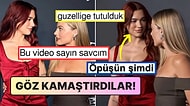 Dua Lipa ve Margot Robbie'nin Yan Yana Olduğu Samimi Pozları Sosyal Medyayı Salladı