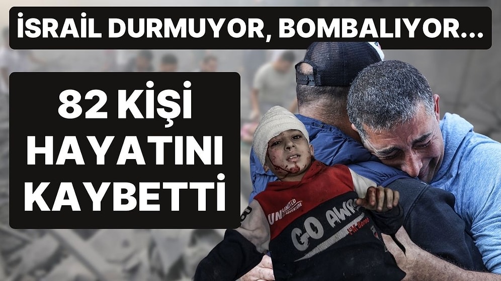 İsrail Durmuyor! Önce Okulu Vurdular, Sonra da Bina; 82 Kişi Hayatını Kaybetti