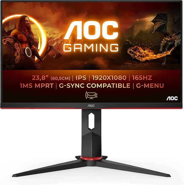 7. AOC Gaming 24G2SP - 24 inç FHD monitör, 165 Hz, 1 ms, FreeSync Premium