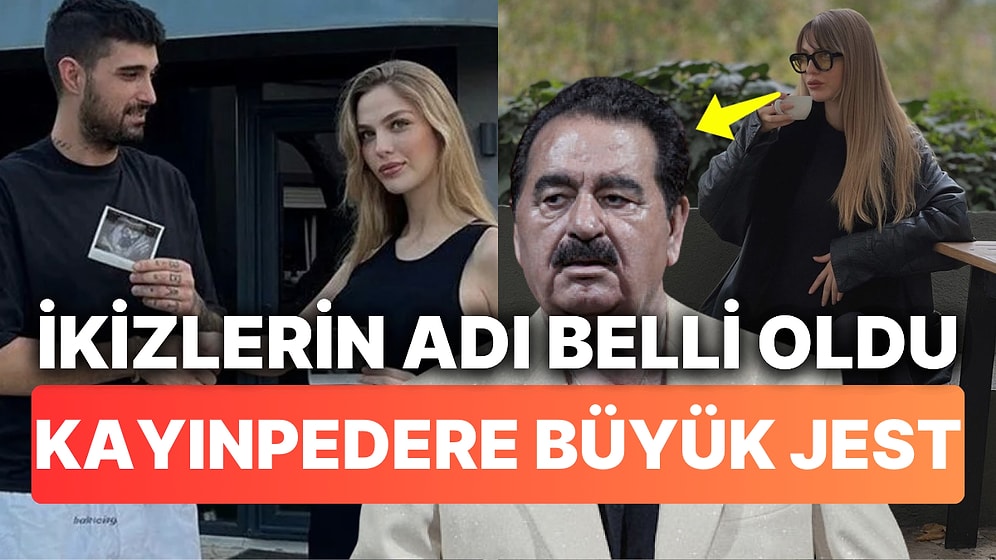 Gelini Yasemin Şefkatli'den İbrahim Tatlıses'e Büyük Jest: İkizlerin Adı Belli Oldu!