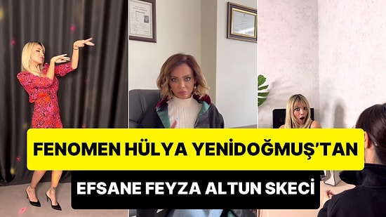 Fenomen Hülya Yenidoğmuş, Feyza Altun'u Görünce Geri Vites Yapan Fenomenleri Fena Ti'ye Aldı