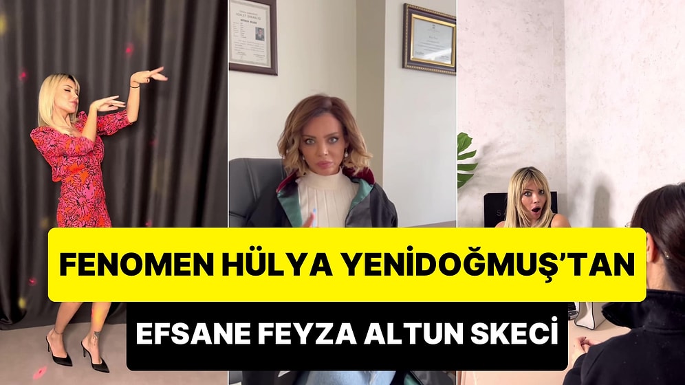 Fenomen Hülya Yenidoğmuş, Feyza Altun'u Görünce Geri Vites Yapan Fenomenleri Fena Ti'ye Aldı