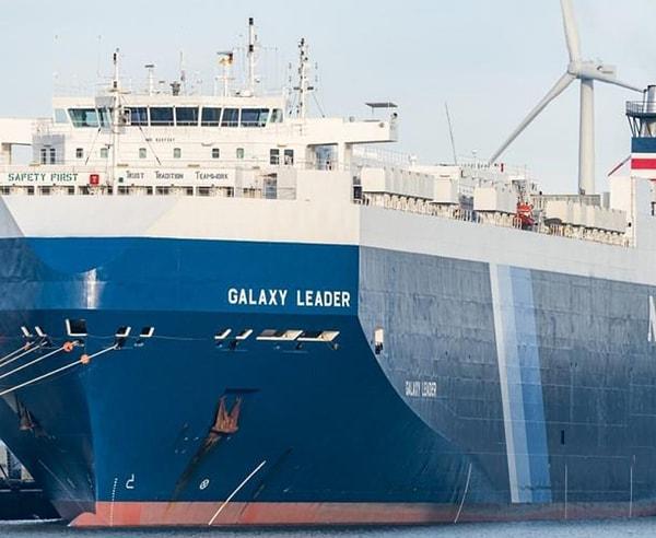 Al Arabia'da yer alan bilgiye göre, 'Galaxy Leader' adlı gemide İsrail vatandaşı bulunmuyor.