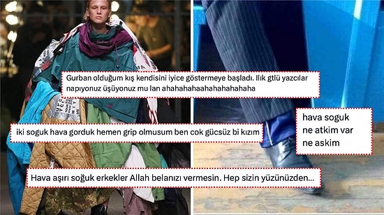 Yazcılar Seri Üzgün: Havaların Soğumasıyla Keyfi Yerine Gelen Kışçılar Sosyal Medyayı Ele Geçirdi