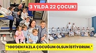 105 Çocuğu Olana Kadar Durmayacağını Söyleyen Kadın 3 Yıl İçinde 22 Biyolojik Çocuk Sahibi Oldu!