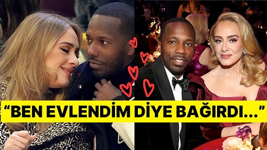 Kalkın Düğün Var! Ünlü Şarkıcı Adele, Erkek Arkadaşı ile Gizli Saklı Evlendi